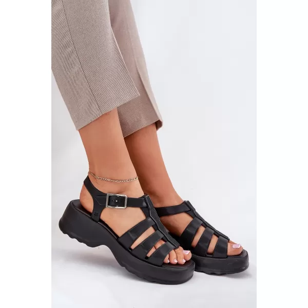  Dámske sandále ZAXY RR285117 BLACK 