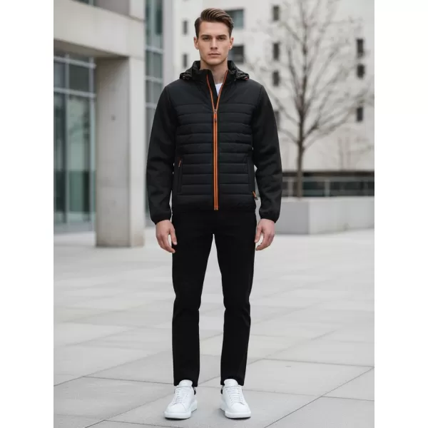  Pánska bunda DSTREET TX3785 ČIERNA 
