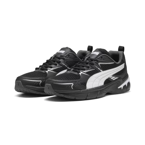  Topánky PUMA MILENIO TECH 2000 402625_01 PUMA BLACK/PUMA WHITE/SILVER 