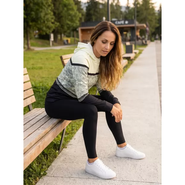  Dámska funkčná mikina premium ALTISPORT VOJ/ALW023MI01 BIELA 