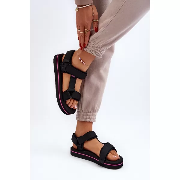  Dámske sandále LEE COOPER LCW-24-05-2751L BLACK 