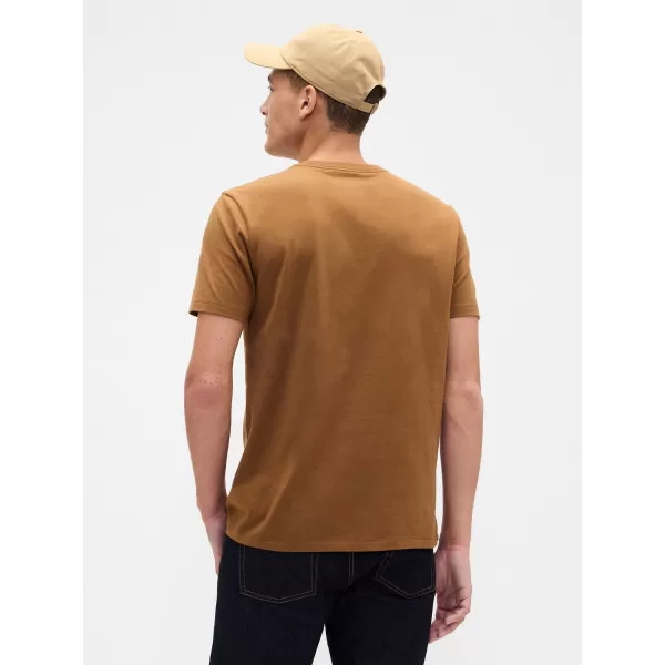  Pánske tričko GAP LOGO TEE 856659-52 RICH GINGER 