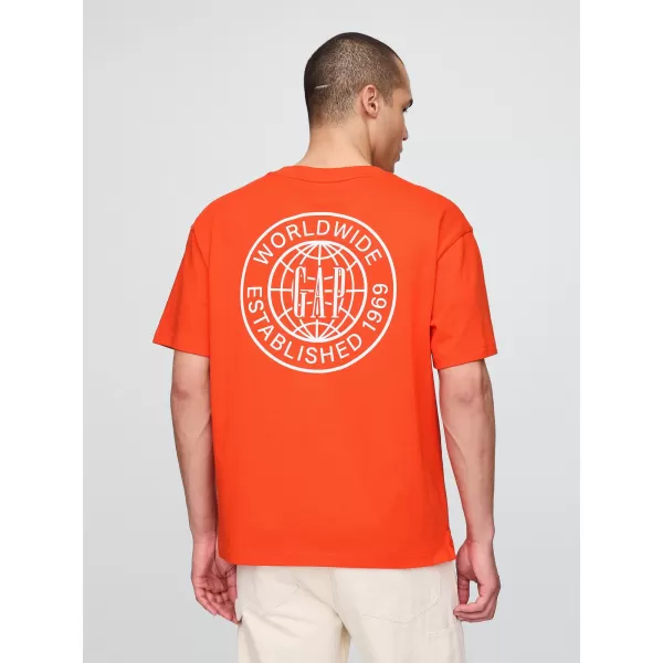  Pánske tričko GAP LOGO TEE 765029-05 BLAHO 