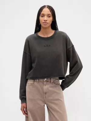 Dámska mikina GAP LOGO SWEATSHIRT 799277-01 MOONLESS NIGHT