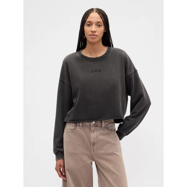  Dámska mikina GAP LOGO SWEATSHIRT 799277-01 MOONLESS NIGHT 