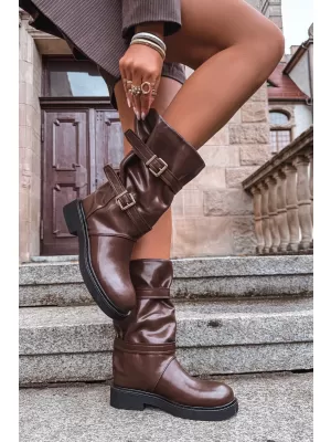 Dámske čižmy BOTO HALVESSA 39587 BROWN