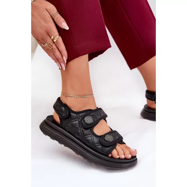  Dámske sandále BOTO ZOLINER 36156 BLACK 