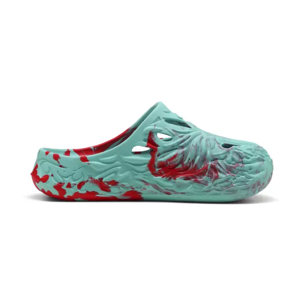  Šľapky PUMA MB.04 SLIDE 397665_15 AQUATIC/FOR ALL TIME RED 