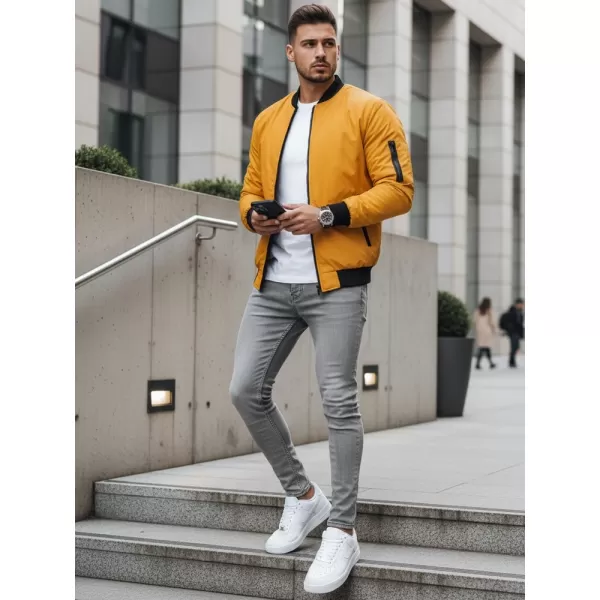  Pánska bunda DSTREET TX3825 KARAMELOVÁ 