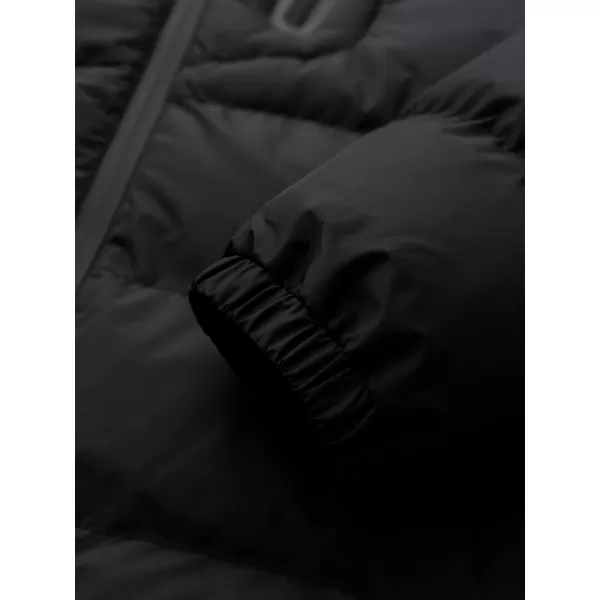  Pánska bunda OMBRE OM-JAHP-0302 ČIERNA 