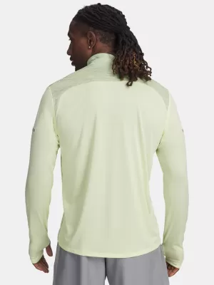 Pánske tričko UNDER ARMOUR UA TECH UTILITY 1/4 ZIP 6004963-391 ZELENÁ