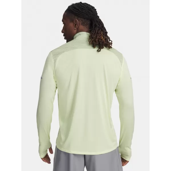  Pánske tričko UNDER ARMOUR UA TECH UTILITY 1/4 ZIP 6004963-391 ZELENÁ 