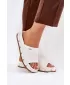 Dámske šľapky BIG STAR RR274216 WHITE Big Star Shoes