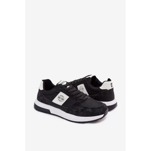  Pánske tenisky BIG STAR TT174352 BLACK Big Star Shoes 