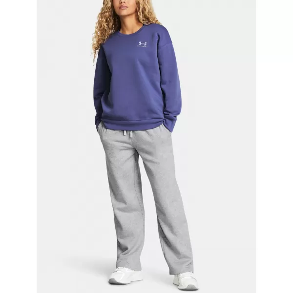  Dámske športové nohavice UNDER ARMOUR UA RIVAL FLC STRAIGHT PANT 1381847-011 ŠEDÁ 