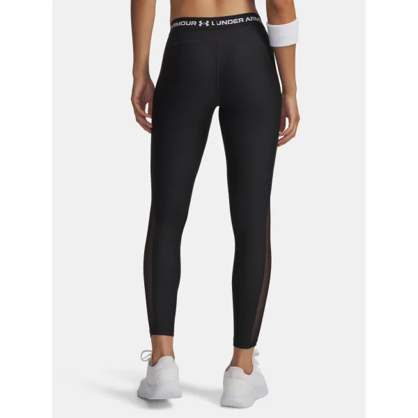  Dámske legíny UNDER ARMOUR HEATGEAR MESH LEGGING ČIERNA 