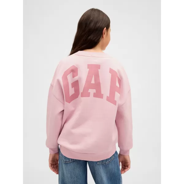  Detská mikina GAP CREW SWEATSHIRT 847142-01 PURE PINK 