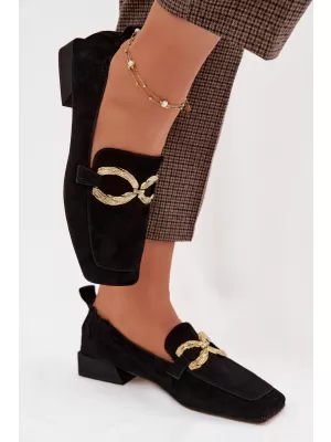 Dámske mokasíny D&A CR61-3115 BLACK