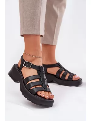Dámske sandále ZAXY RR285117 BLACK