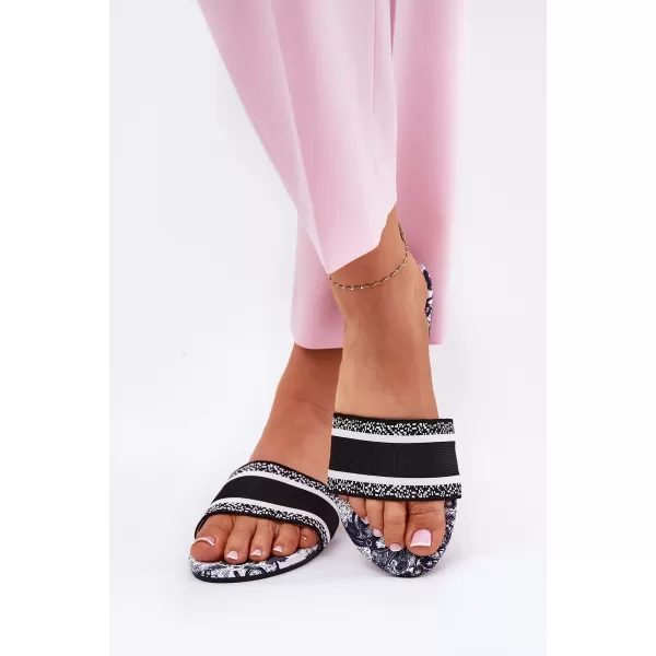  Dámske šľapky BOTO LEYSI 36380 BLACK 