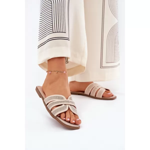  Dámske šľapky BOTO SCAZZE 36258 BEIGE 
