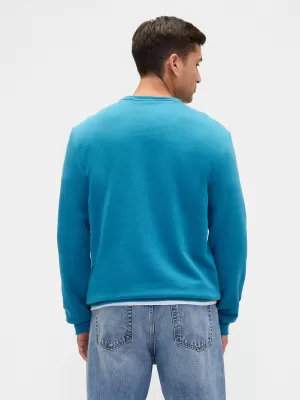 Pánska mikina GAP LOGO SWEATSHIRT 645634-17 SLATE TEAL