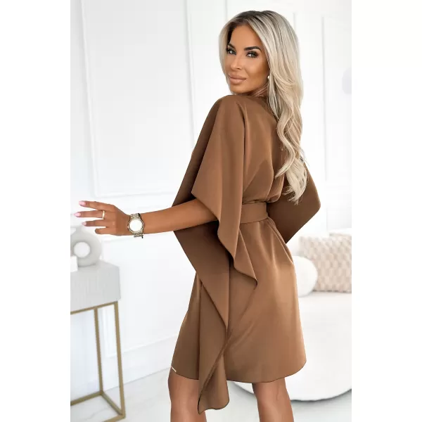  Šaty NUMOCO 287-39 CAPPUCCINO 