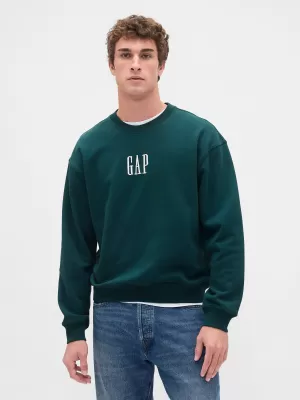Pánska mikina GAP LOGO SWEATSHIRT 821273-05 TROPIC GREEN
