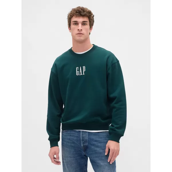  Pánska mikina GAP LOGO SWEATSHIRT 821273-05 TROPIC GREEN 