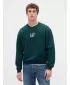 Pánska mikina GAP LOGO SWEATSHIRT 821273-05 TROPIC GREEN