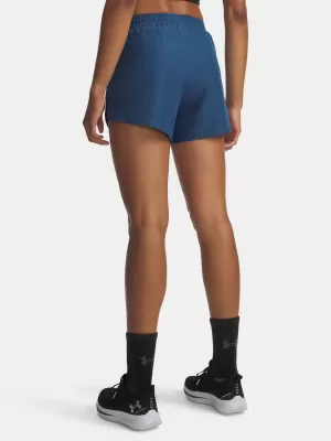Dámske kraťasy UNDER ARMOUR UA FLY BY 3'' SHORTS 1382438-498 MODRÁ