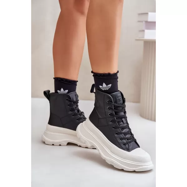  Dámske tenisky BIG STAR OO274A599 BLACK Big Star Shoes 