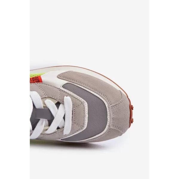  Pánske tenisky BIG STAR NN174344 GREY Big Star Shoes 
