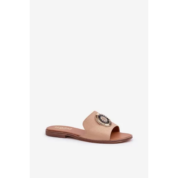  Dámske šľapky BOTO O 35304 BROWN 