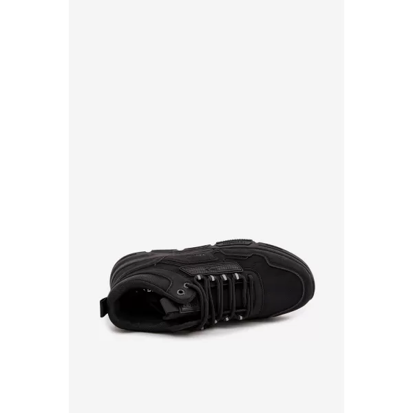  Pánske tenisky BIG STAR SS174282 BLACK Big Star Shoes 
