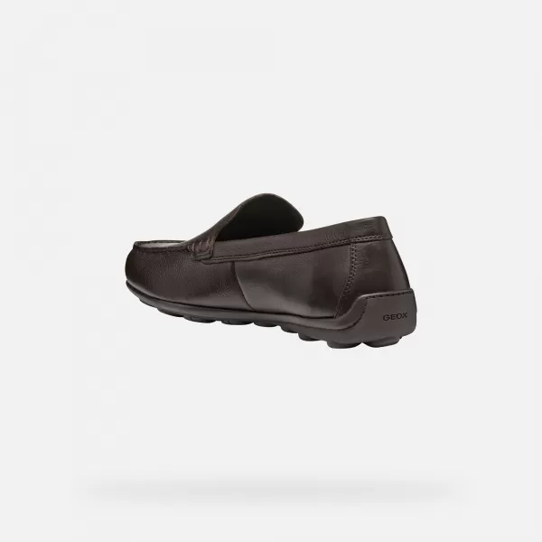  Pánske mokasíny GEOX SPHERICA EC16 G002878 TMAVO HNEDÁ 