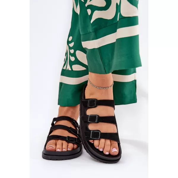  Dámske šľapky BOTO ULIRI 36079 BLACK 