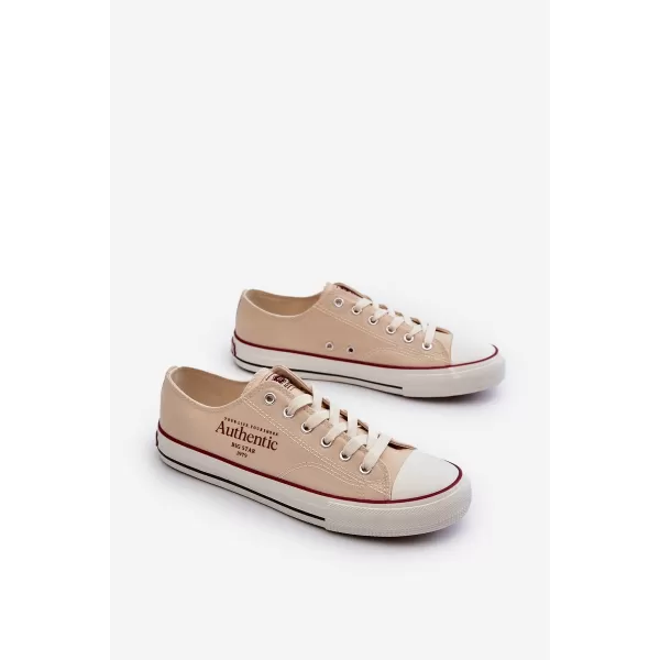  Pánske tenisky BIG STAR NN174058 BEIGE Big Star Shoes 