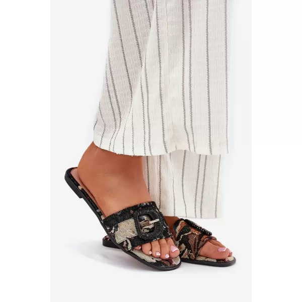  Dámske šľapky BOTO CLARIOLA 37411 BLACK 