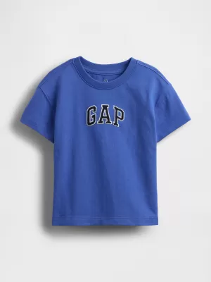 Detské tričko GAP ORIGINAL LOGO TEE 779644-03 DAZZLING BLUE