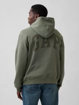 Pánska mikina GAP OVERSIZED HOODIE PULLOVER 871808-03 MESCULEN GREEN