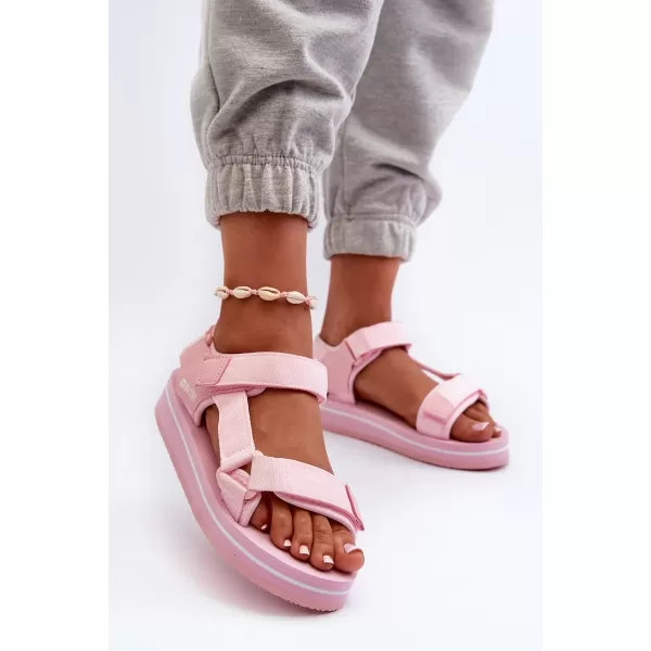  Dámske topánky BIG STAR NN274A533 PINK Big Star Shoes 