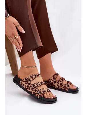 Dámske šľapky BOTO ULIRI 36081 LEOPARD