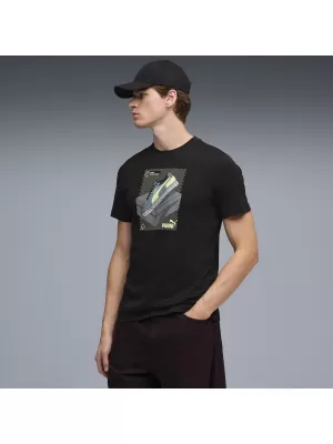 Pánske tričko PUMA GRAPHIC TEE 691777_01 PUMA BLACK