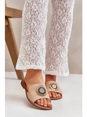Dámske šľapky BOTO O 35304 BROWN