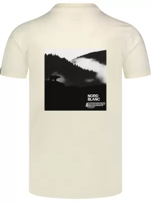 Pánske tričko NORDBLANC NOTHINGNESS NBSMT8150 BIELA