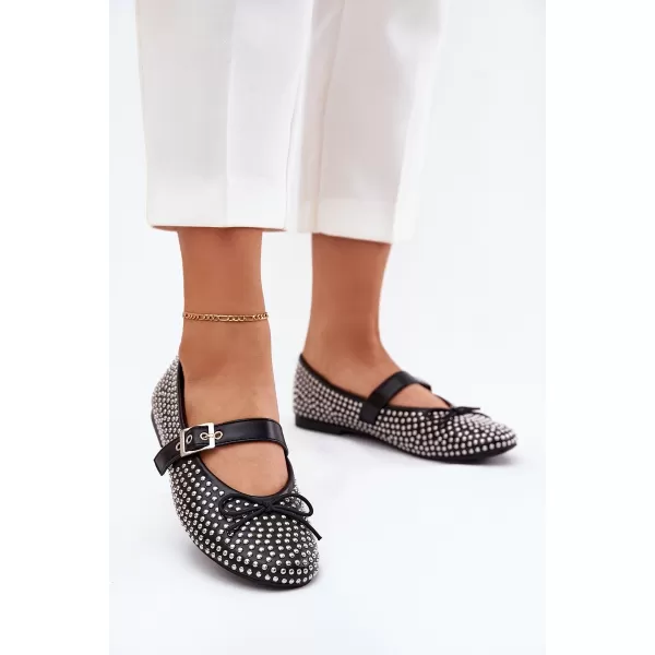  Dámske baleríny BOTO ZDIVISA 37884 BLACK 