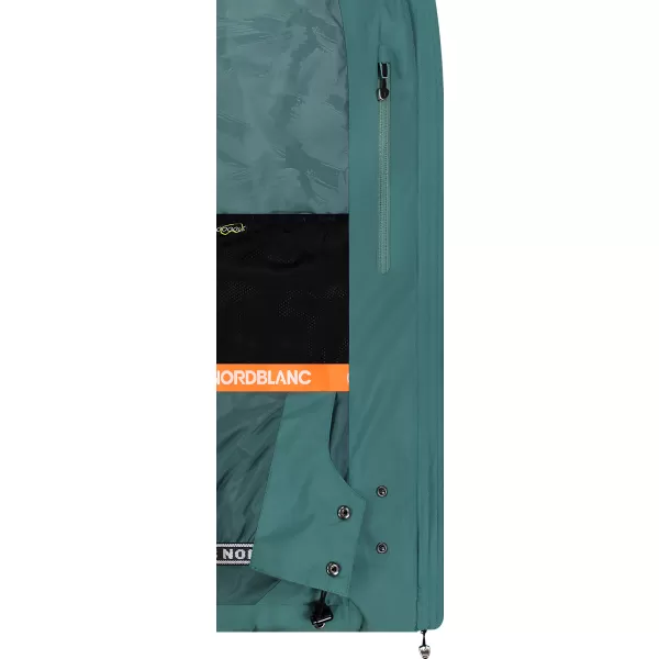  Pánska zimná bunda NORDBLANC CRAG NBWJM8056 ZELENÁ 
