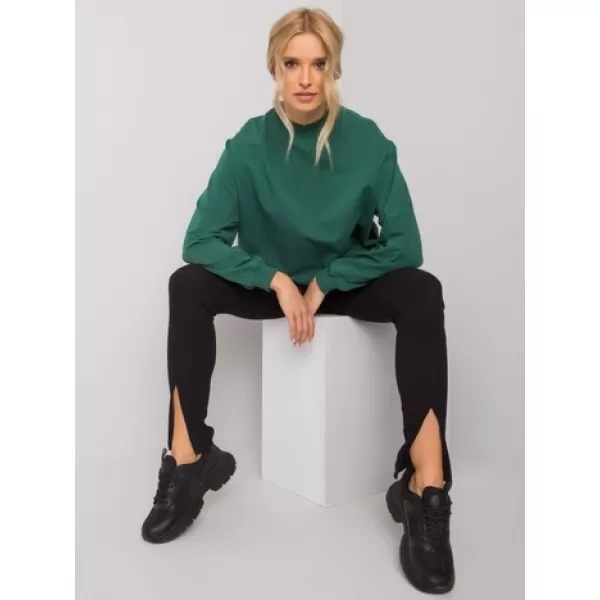  Dámska mikina BASIC FEEL GOOD RV-BL-5185.90P DARK GREEN 