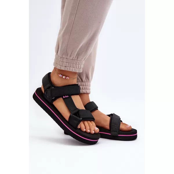  Dámske sandále LEE COOPER LCW-24-05-2751L BLACK 